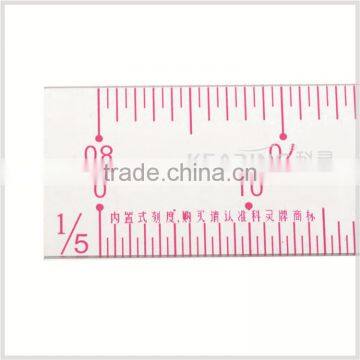 China Kearing Flexible Plastic Sandwich Line Scale Ruler For Design photo-2