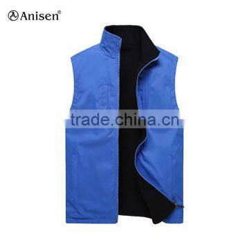 China wholesale double sided models of vest for men work clothes vest