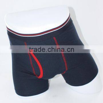 cotton navy blue men underwear boxer