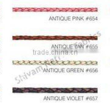 Antique Color Bolo Leather Cord