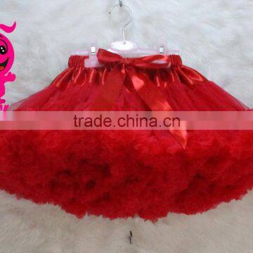 2016 Red Pettiskirt With Bowknot,Girl's Pettiskirts Kids Pettiskirts