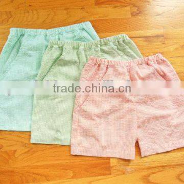 Wholesale Plain Baby Clothes Solid Color Baby Leggings Summer Children Girls Bubble Ruffle Hot Shorts photo-5