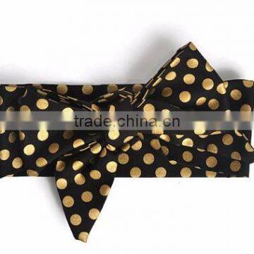 Wholesale Multichoose Hairband Women Fancy Black With GoldenHeadband