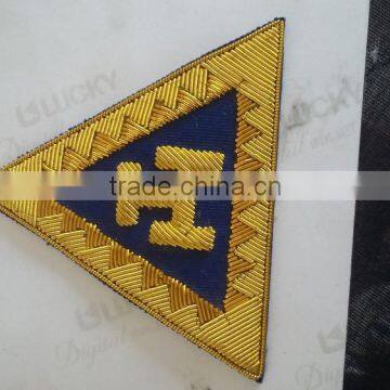 Royal Arch Companion Bullion Wire Badge