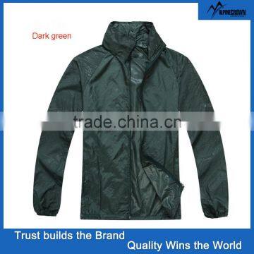 high quality men's nylon rain coats in jackets