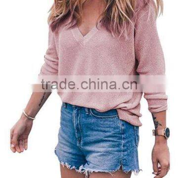 New Fashion Spring Fall Women Casual Flared Blouse T-shirt Tops