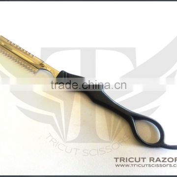 Styling Thinning Shaper Feather Razor with Plastic Handle