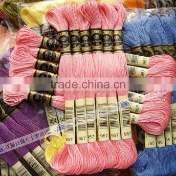 100% Egyptian Long Fibre Cotton 12 Pieces Cross Stitch Thread