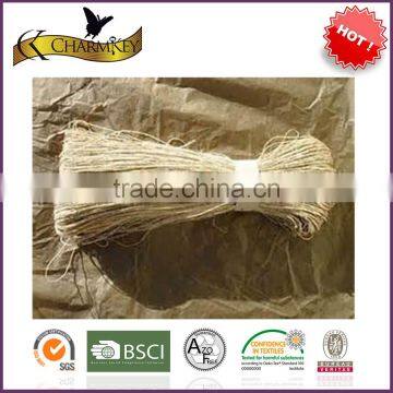 Hand made natural organic 100% ramie yarn for wholese