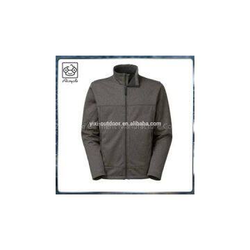 New Style Fashion Breathable Outer Sport Men Heather Grey Softshell Jacket