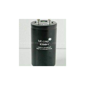 Super High Ripple Current Screw Terminal Capacitor