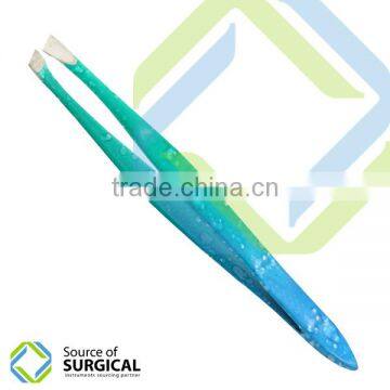 High Promotional stainless steel eyebrow tweezer B-EBT-76