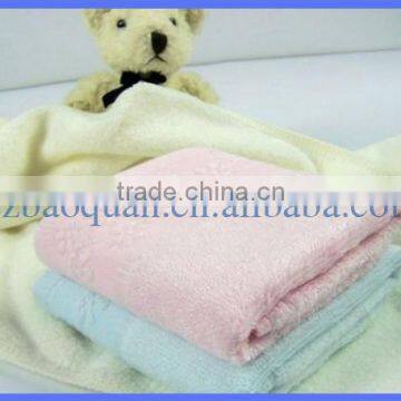 Eco-friendly organic bamboo face towel/bamboo face towel fabric