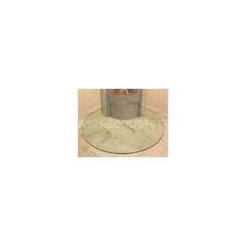 High Strength Fireplace Glass Bottom Plate Thermal Stability