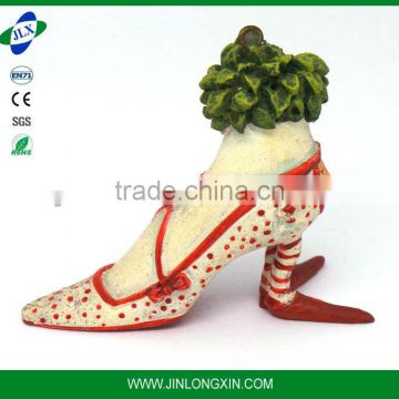 Resin lady's shoes resin shoes for collection resin artwork