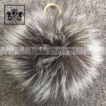 New color pom pom ball fox fur balls keychain gadgets