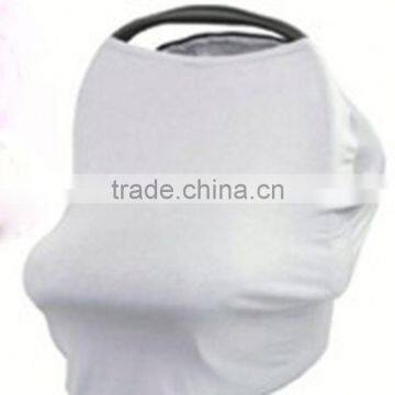 Pre Order Wholesale 3 in 1 Infant Baby Car Seat Cover Rayon Nursing Cover Car Seat Canopy Stripe Baby Canopy Shopping Cart Cover photo-5