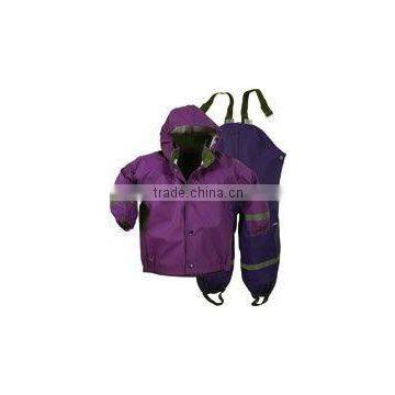 Purple Children's Waterproof Rainwear