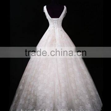 Wedding Gowns 2017 BridalNew Style Sweetheart Mermaid Chiffon Off-shoulder Mermaid Lace Wedding Dress A150 photo-4