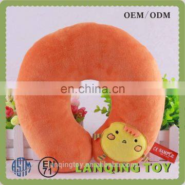 comfortable soft custom plush neck pillow