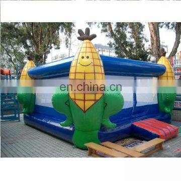 HI Guangzhou made Corn pillars Inflatable bouncer commercial jumping castle small