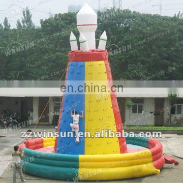 2013 hots design inflatables adult climbing wall