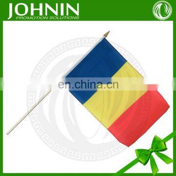 cheap wholesale customized logo hand waving mini flag