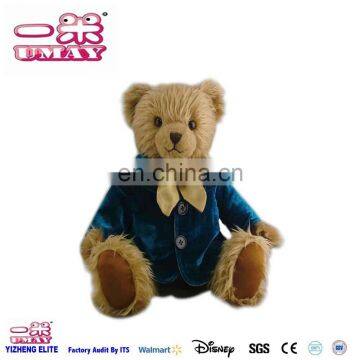 2017 new classical Teddy bear plush stuffed sitting judge toy Umay-T0006