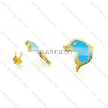 Best quality hot sale trend Dolphin modle earring popular