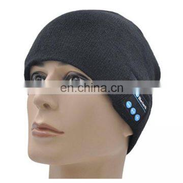 2017 New design Fashion Custom Winter Bluetooth Hat/knit bluetooth beanie