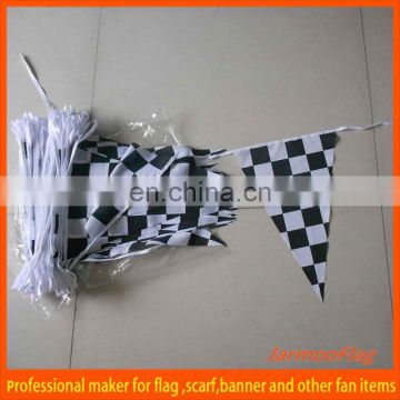 Jiamuer OEM plastic PE bunting flag banner