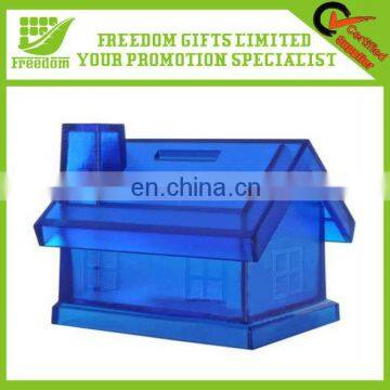 Cheap Good Quality Plastic Promotional Coin Bank