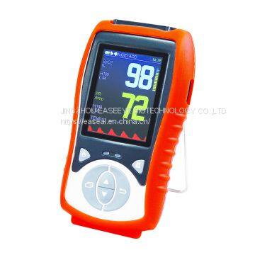 Neonate High Configuration Handheld Pulse Oximiter Easeai Heart Rate SpO2 Compatible Nellcor Sensor Temperature Sensor