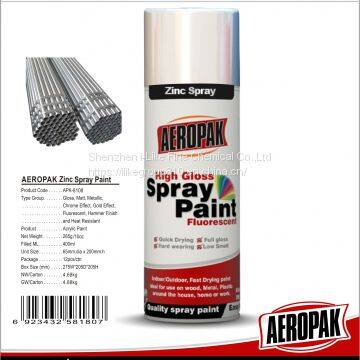 AEROPAK 400ML Zinc Acrylic Spray Paint