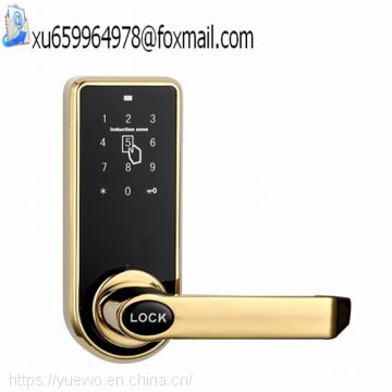 Single tongue lock easy to operate intelligent door lock induction lock wooden door fingerprint lock electronic lock remote attendance digital lock