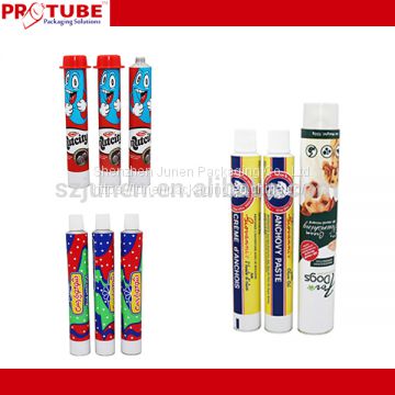 Collapsible Empty Food Aluminum Packaging Tube