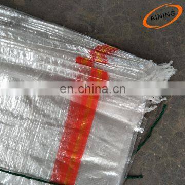 Potato cabbage clear color PP woven bag roll 30kg