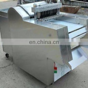 Big Discount High Efficiency chicken duck cube fish bone cutting dicing machine