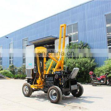 Expressway Guardrail Piling Rig Machine Crawler Vibrator Hammer Pile Driver