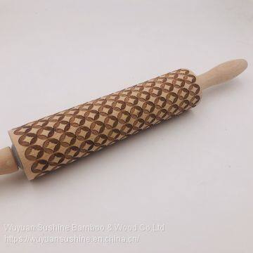 Wooden Rolling Pin,Made of Beech photo-3