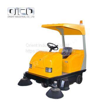 OR-I800 vacuum sidewalk sweeper / runway road sweepers street sweepers /  electric vacuum street sweeper