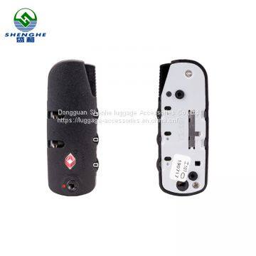 Luggage Spare Part Suitcase Plastic Zipper Lock Parts for Luggage Lock
