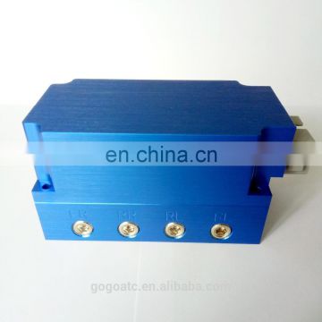 Eight connected solenoid valve group of pneumatic suspension system for automobile