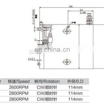 Carbon Brush 12Volt 2KW dc Electric Car Motor photo-5