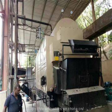 10 Ton Packaged Traveling Grate Coal Fired Steam Boiler For Paper Mill