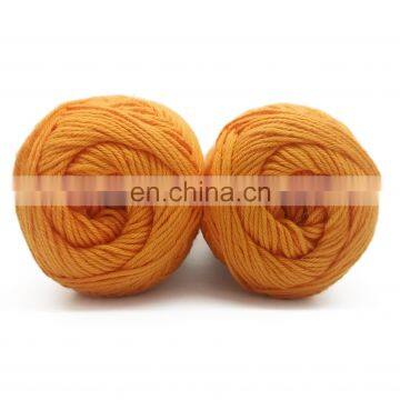 Wholesale 100% Organic Cotton Yarn Crochet Yarn Cotton in Summer for Hand Knitting photo-2