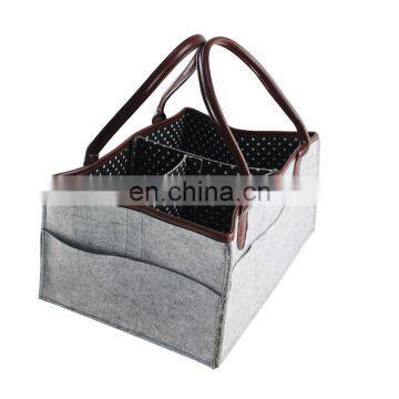 New Design Oem Felt Baby Caddy Organizer Bag photo-3