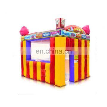 Mobile Kiosk Popular Snack Bar Outdoor Food Stall Colorful Cube Inflatable Snow Cone Popcorn Booth photo-2