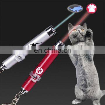 New Interactive Training Pet LED Funny Cat Projection Flashlight Laser Toy Pointer photo-5