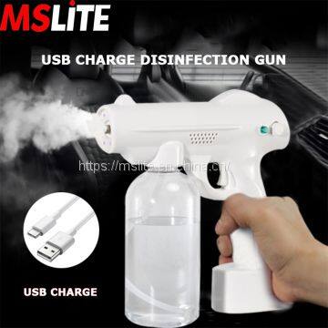 Novedades 2020 Nano Mist Spray Machine Usb Charge Wireless Sprayer Blue Light Car Air Purifier